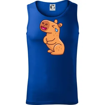 Smutná kapybara - Tílko pánské Core - XL ( Královská modrá )