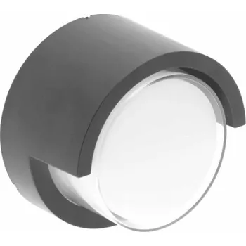 Nástěnné svítidlo Nástěnné svítidlo GTV 12 W integrovaný LED zdroj černé