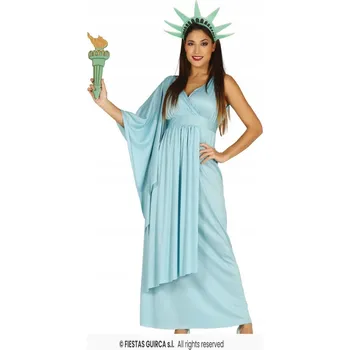 Karnevalový kostým Kostým Socha Svobody Převlek Sochy Symbol USA XL