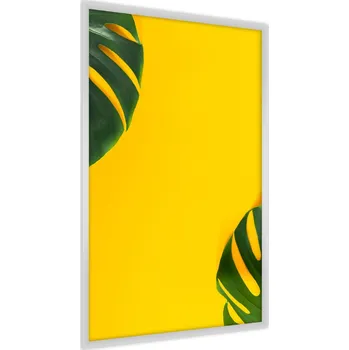 Obraz Plakát na zeď LISTY Monstera Žlutý Dekor 30x40