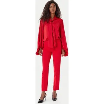 Pánské kalhoty Rinascimento Chino kalhoty CFC0125410003 Červená Skinny Fit M