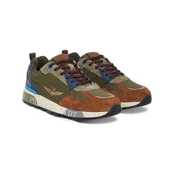 Oblečení a móda Aeronautica Militare Sneakersy 252SC0276UCT03546 Zelená 40