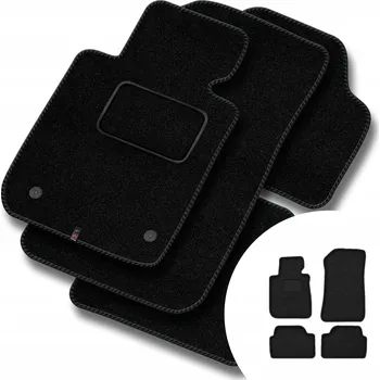 autokoberec Velurové autokoberce Motos 4 ks