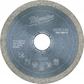 Řezný kotouč Milwaukee diamantový kotouč DHTi 115 mm mělký