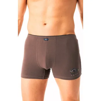 Pánské spodní prádlo Boxerky Key MXH 706 B25 M-2XL černá XL