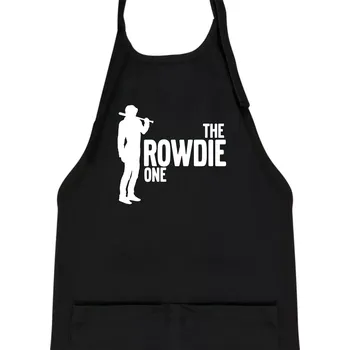 Kuchyňská zástěra Bachelor party - The rowdie one - Dětská zástěra na vaření - Univerzální velikost ( Černá )