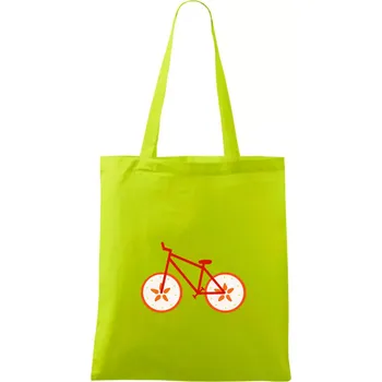 Kolo Jablko (Moňas) - Taška bavlněná - 42 x 38 cm ( Limetková )