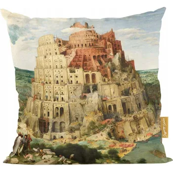 Polštář Polštář Věž Bábel Pieter Bruegel starší Umění