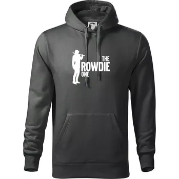 Pánská mikina Bachelor party - The rowdie one - Mikina pánská Cape s kapucí - 2XL ( Tmavá břidlice (šedá se zeleným nádechem) )