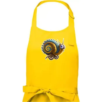 Kuchyňská zástěra Poštovní vůz z doby dávno minulé - Pánská zástěra na vaření - Univerzální velikost ( Žlutá )