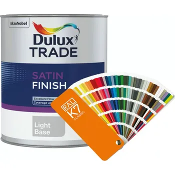 barva na zeď Dulux Trade Satin Finish - Míchaný odstín 2,5l