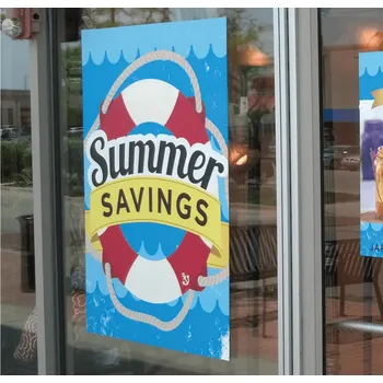 Polep vozidla GF 207/208 Static Cling Vinyl - 152,4 cm / Bílá