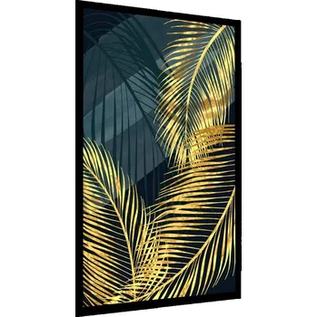 Obraz Plakát na Zeď Listy PALMY Strom Vzor 30x40