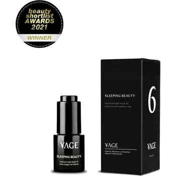 Pleťový olej Yage Organics Intensive Night Facial Oil Serum Sleeping Beauty | Noční olejové sérum s retinolem proti vráskám SLEEPING BEAUTY 15 ml