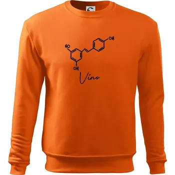 Pánská mikina Barová chemie - víno - Mikina Essential pánská - 2XL ( Oranžová )