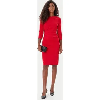 Dámské oblečení Rinascimento Koktejlové šaty CFC0126154003 Červená Slim Fit S