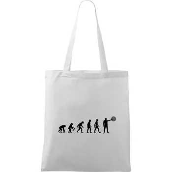 Evoluce střelec terč - Taška bavlněná - 42 x 38 cm ( Bílá )