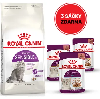 Krmivo pro psa ROYAL CANIN Sensible 33 10kg + 3 sáčky mokrého krmiva ZDARMA!!!