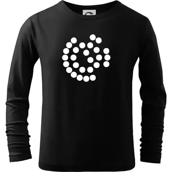 Chlapecké tričko SpaceX Super Heavy Raptor 2 - Triko dětské Long Sleeve - 122 cm/6 let ( Černá )