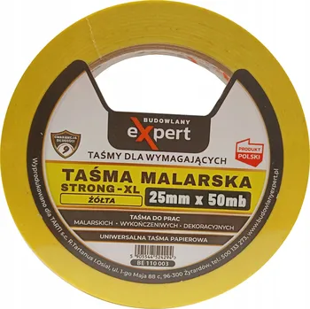 Lepicí páska MALÍŘSKÁ PÁSKA ŽLUTÁ STRONG - XL 25mm x 50m