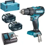 MAKITA DHP485RTJ Aku vrtačka s příklepem 18V LXT 2x5,0Ah