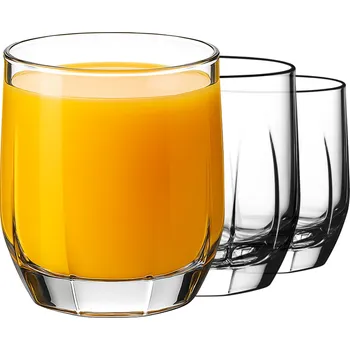 Sklenice SKLENICE NA DRINKY 300ml WHISKY NÁPOJE SKLO SADA 6 KS