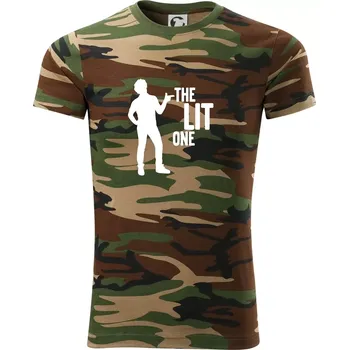 Pánská móda Bachelor party - The lit one - Army CAMOUFLAGE - S ( Hnědý maskáč )