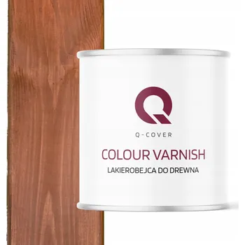 barva a nátěr na dřevo Lazura do dreva Q-COVER 2,5 l hnědá polomatná