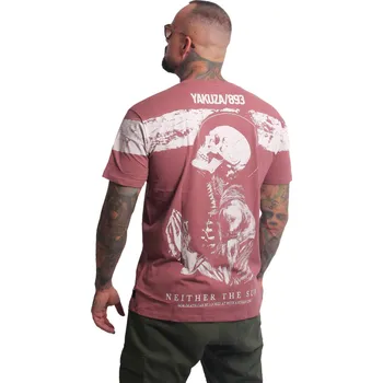 Pánská móda Pánské triko Yakuza Pray 26014 nocturne velikost: 5XL