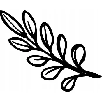 Samolepící dekorace Samolepka na stěnu listy stromu 3 11x15cm