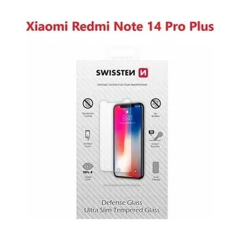 OCHRANNÉ TEMPEROVANÉ SKLO SWISSTEN PRO XIAOMI REDMI NOTE 14 PRO PLUS 5G RE 2,5D