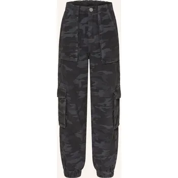 Dámské kalhoty Allsaints Dámské 7/8 Cargo Kalhoty Freda, tmavě šedá / šedá, 40