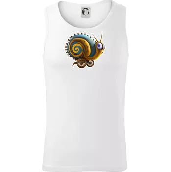 Poštovní vůz z doby dávno minulé - Tílko pánské Core - 2XL ( Bílá )