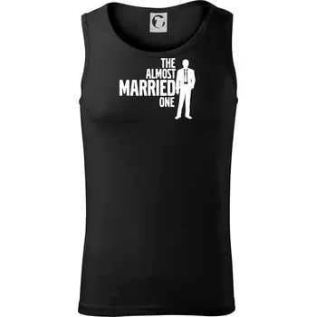 Pánské termoprádlo Bachelor party - The almost married one - Tílko pánské Core - S ( Černá )