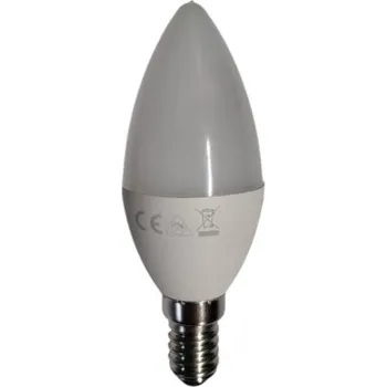 Žárovka LED ŽÁROVKA CANDEL E14 6W 4000K "YOOKOHAMA" BALENÍ 100ks