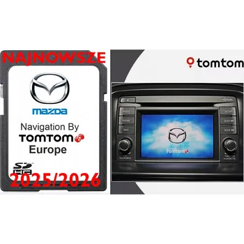 IP kamera Mapa pro navigaci Mazda Evropa, SD karta