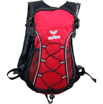 Městský batoh BUZZARD ZAMBEZI 2.0 Červený lyžařský batoh