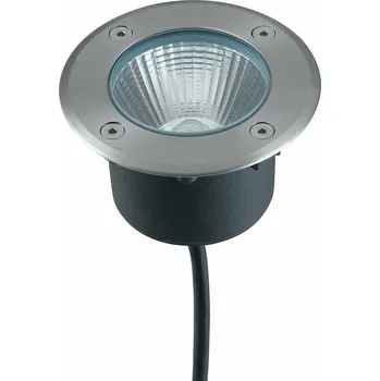 Venkovní osvětlení FAN EUROPE Pochozí venkovní svítidlo LED WALK nikl INOX 8 W 930 lm 3000 K IP67 11x7,78 cm