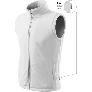 Next fleece vesta unisex bílá 00 (brand label) M