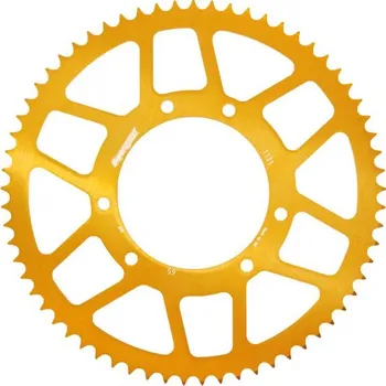 Řetězová sada pro motocykl Hliníková řetězová rozeta SUPERSPROX RAL-1131:65-GLD zlatá