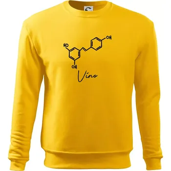 Pánská mikina Barová chemie - víno - Mikina Essential pánská - 3XL ( Žlutá )