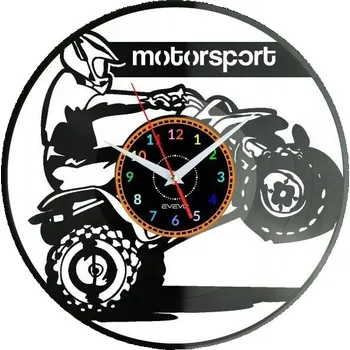 Hodiny Nástěnné hodiny Evevo černé 30 cm