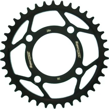 Řetězová sada pro motocykl Řetězová rozeta SUPERSPROX RFE-284:38-BLK černý