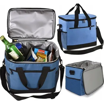 Outdoorové zavazadlo Termotaška modrá 20 l na pláž a piknik