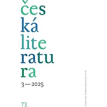 Kniha Česká literatura 3/2025