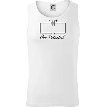 Has potential - Tílko pánské Core - S ( Bílá )