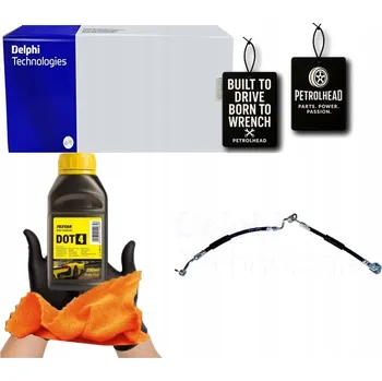 Brzdová hadice BRZDOVÁ HADICE PRUŽNÁ PŘEDNÍ L MAZDA 6 1.8-2.3 #Petrolhead Pro+ Kit15