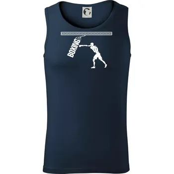 Boxing boxer - Tílko pánské Core - S ( Námořní modrá (velmi tmavá - téměř černá) )