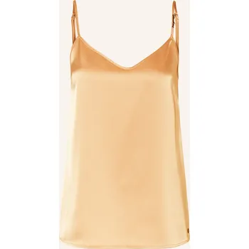 Marc Cain Dámský Saténový Top, koňaková, 44