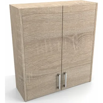 Koupelnový nábytek SKŘÍŇKA NAD PRAČKU ZÁVĚSNÁ SKŘÍŇKA DO KOUPELNY ZUZIA 62/56/30 DUB SONOMA